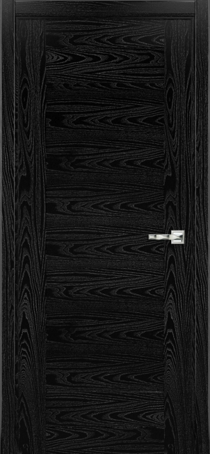 межкомнатные двери  Рада Polo ДГ исполнение 2 эмаль чёрная