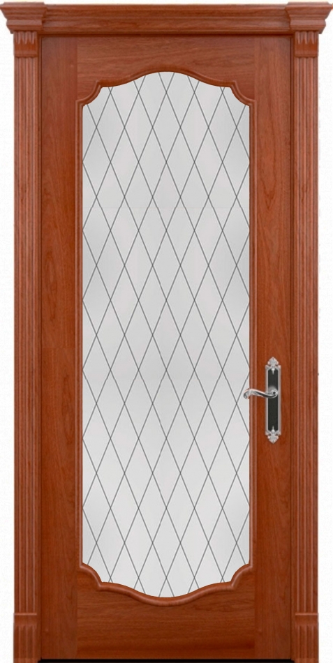 межкомнатные двери  Рада Верона исполнение 2 вариант 5 гравировка сапеле