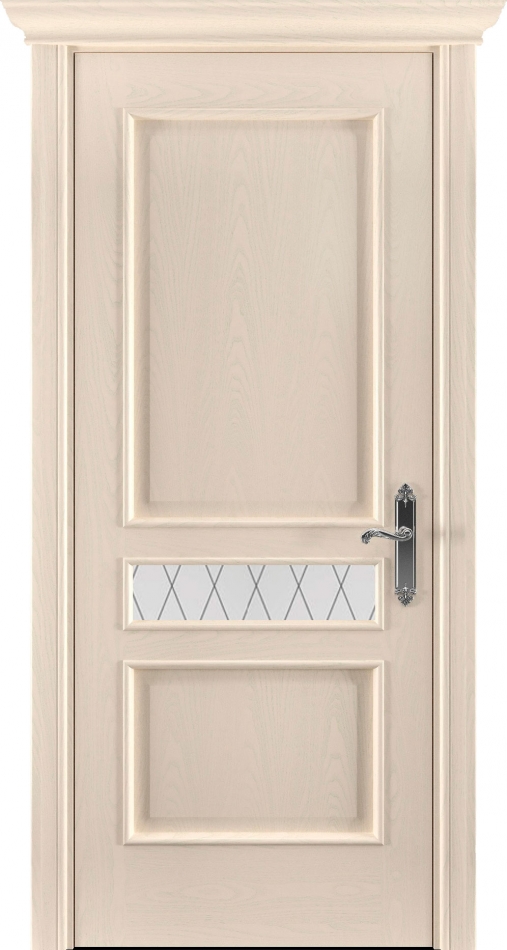 межкомнатные двери  Рада Палермо исполнение 2 вариант 5 гравировка бежевая эмаль