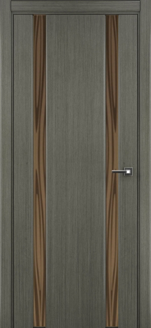 межкомнатные двери  Рада Гранд-М вариант 8 матирование дуб серый