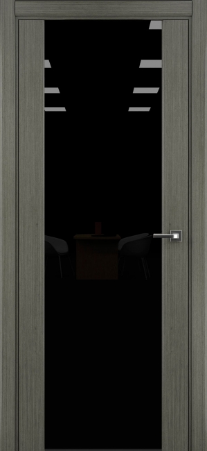 межкомнатные двери  Рада Гранд-М исполнение 2 вариант 2 дуб серый