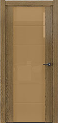 межкомнатные двери  Рада Marco ДО исполнение 2 триплекс бронза с гравировкой категория 2