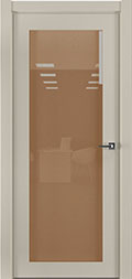 межкомнатные двери  Рада Polo ДО исполнение 5 триплекс бронза категория 1