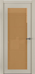 межкомнатные двери  Рада Polo ДО исполнение 5 триплекс бронза с гравировкой категория 3